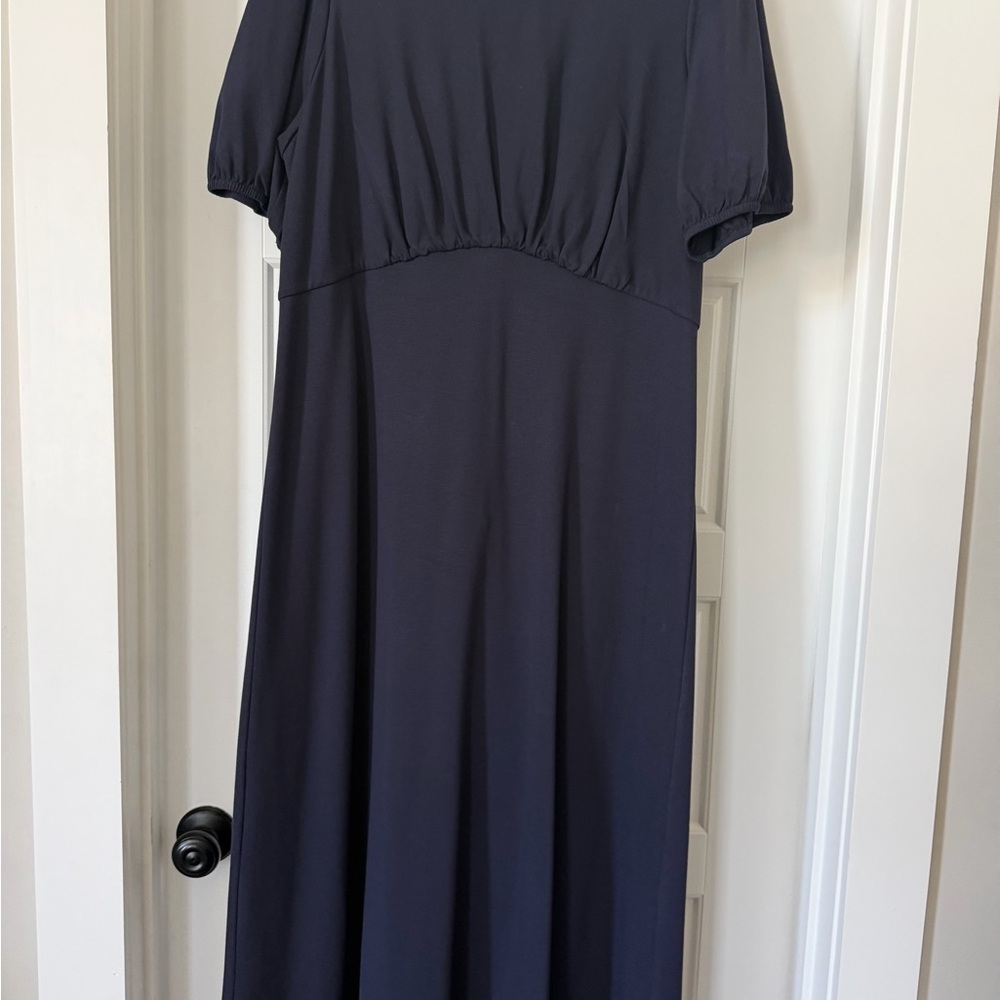BODE Navy Maxi Dress - Elegant Everyday Style